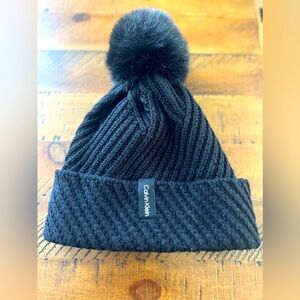 CK winter hat.